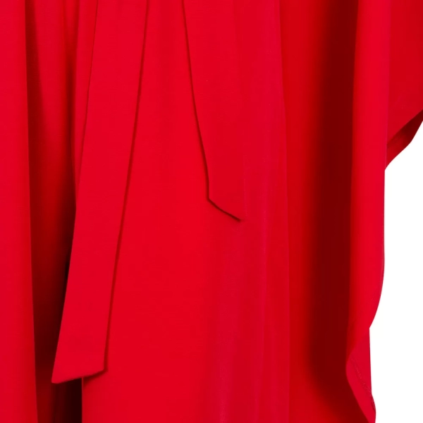 Ghost Mannequin Photograph of Red Ladies Jumpsuit C