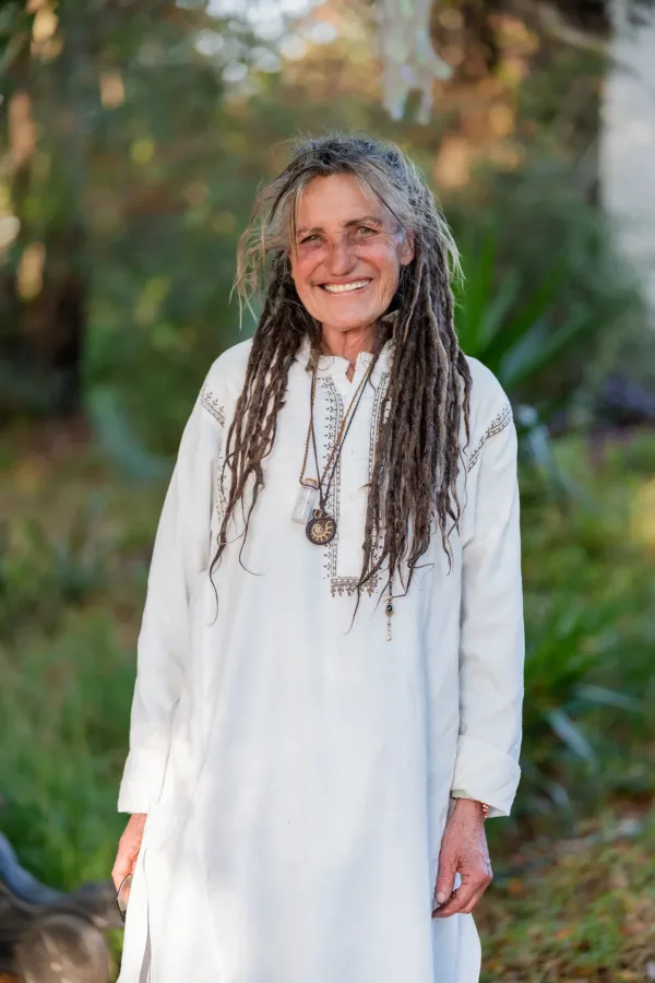 Portrait photo of spiritual healer