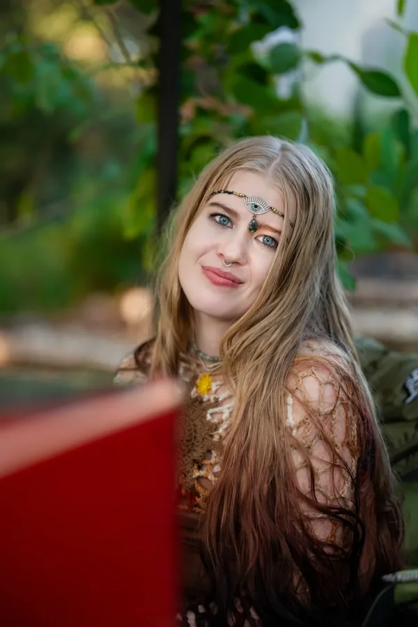 Portrait photoshoot at event