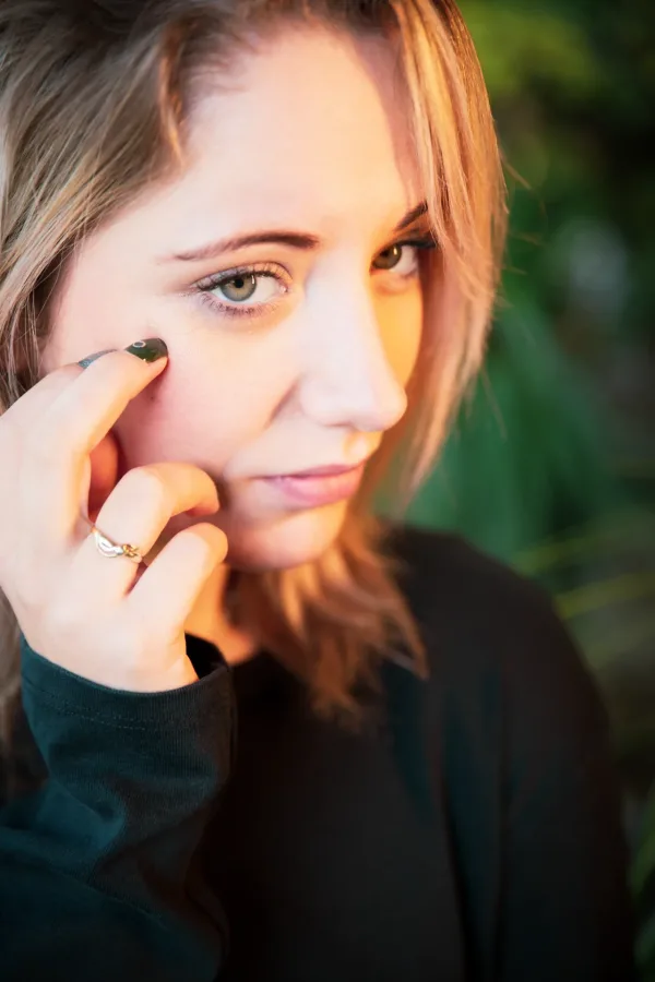 Portrait photoshoot on location with model 5