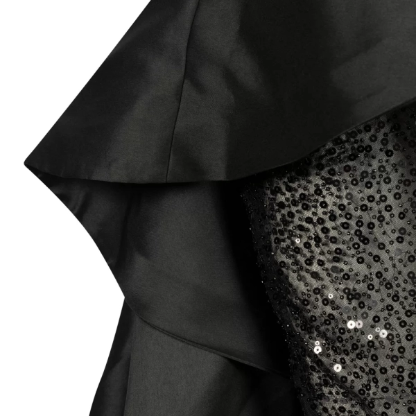Ghost Mannequin Photograph of Black Dress C