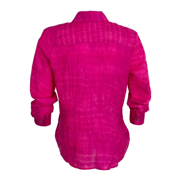 Ghost Mannequin Photograph of Pink Blouse B