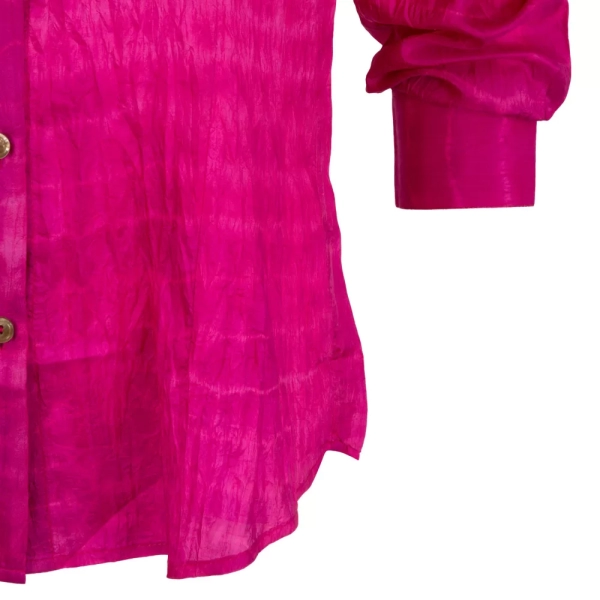 Ghost Mannequin Photograph of Pink Blouse C